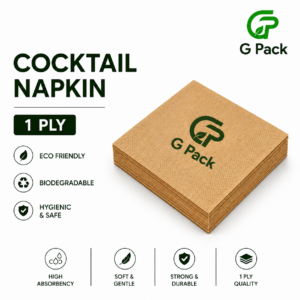 Cocktail Napkin 1 Ply