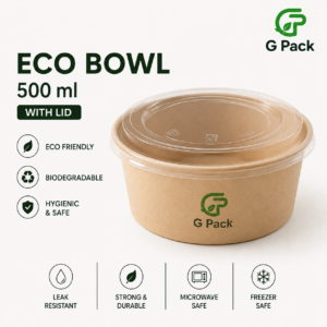 Eco Bowl 500 ml With Lid