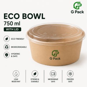 Eco Bowl 750 ml With Lid